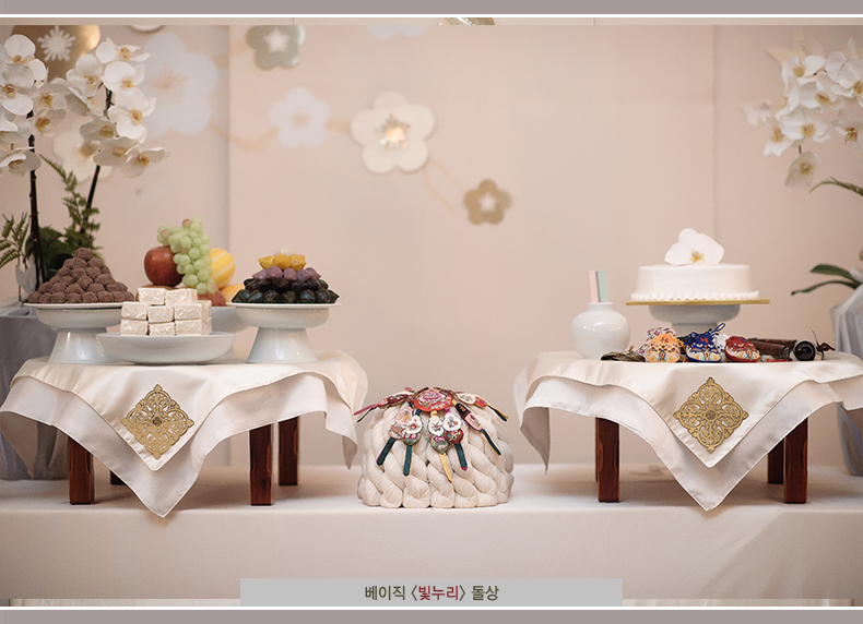 돌잔치 데코레이션 시즌6 - 베이직 돌상 보기